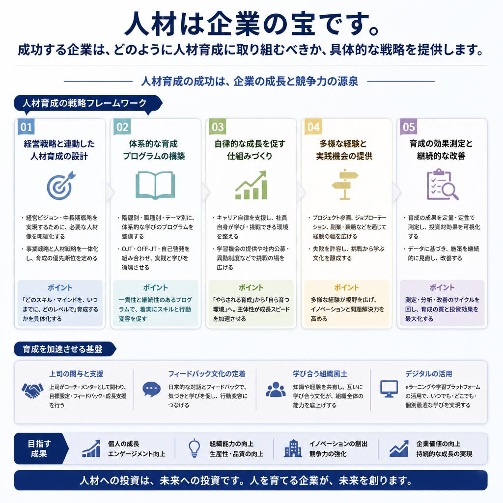 人材育成の戦略的展望